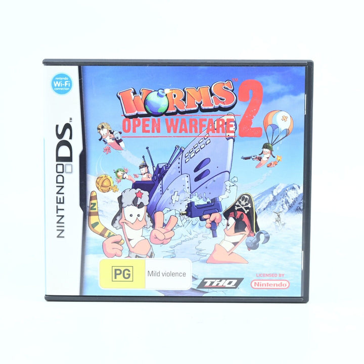 Worms: Open Warfare 2 - Nintendo DS Game - PAL - FREE POST!