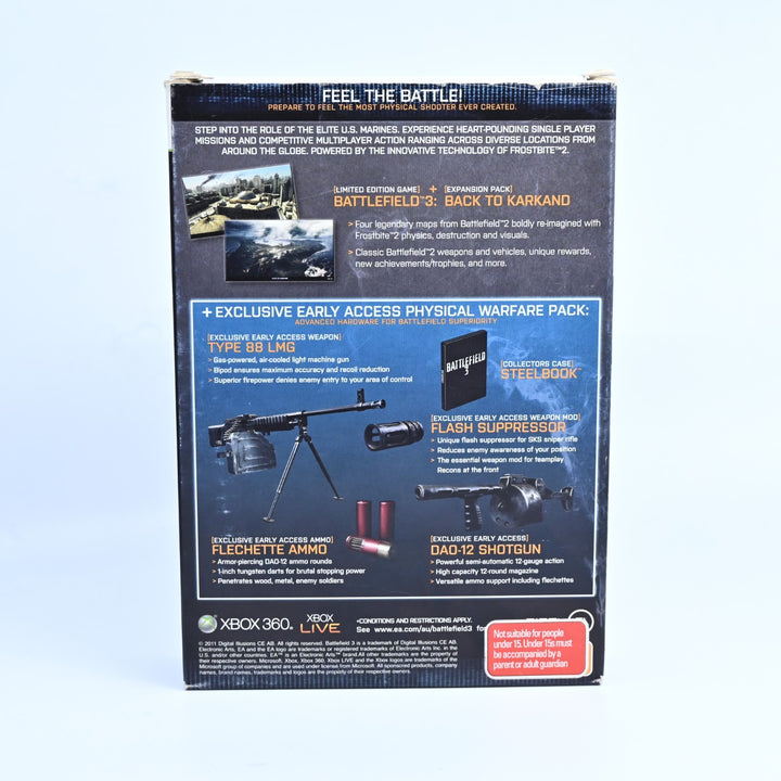 Battlefield 3: Limited Edition - Physical Warfare Pack - Xbox 360 Game - PAL