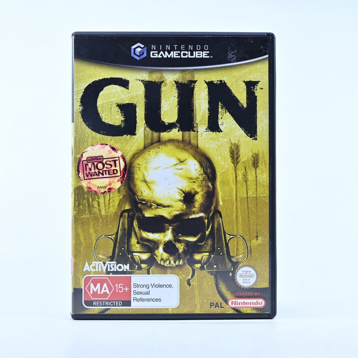 Gun - Nintendo Gamecube Game + Manual - PAL - FREE POST!