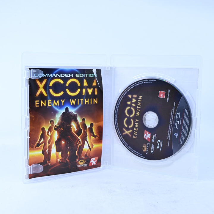 XCOM: Enemy Within - Commander Edition - Sony Playstation 3 / PS3 Game + Manual