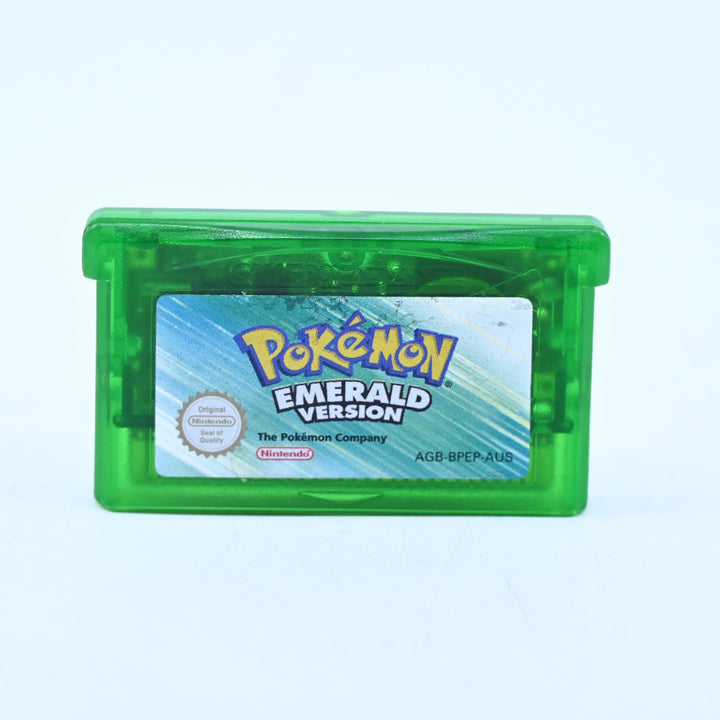 Pokemon Emerald Version - GBA Game - PAL - NEW BATTERY!