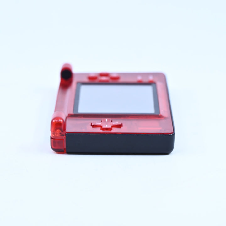 Red/Black - Custom Gameboy Macro - Nintendo Gameboy Advance / GBA Console - PAL