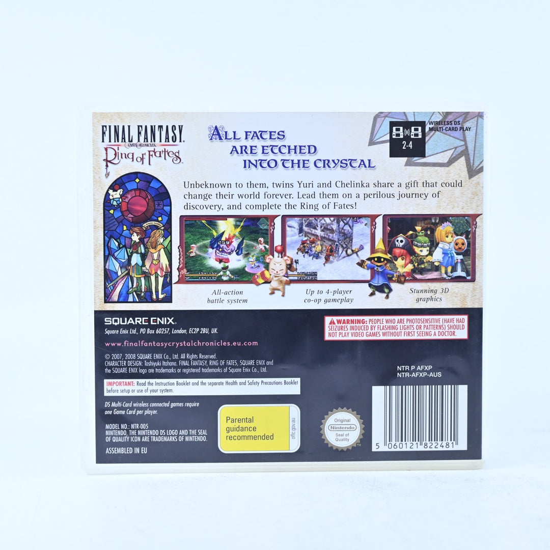 Final Fantasy Crystal Chronicles: Ring of Fates - Nintendo DS Game - No Manual