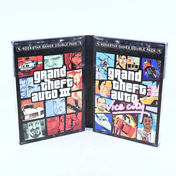 Grand Theft Auto Double Pack - Sony Playstation 2 / PS2 Game + Manual - PAL