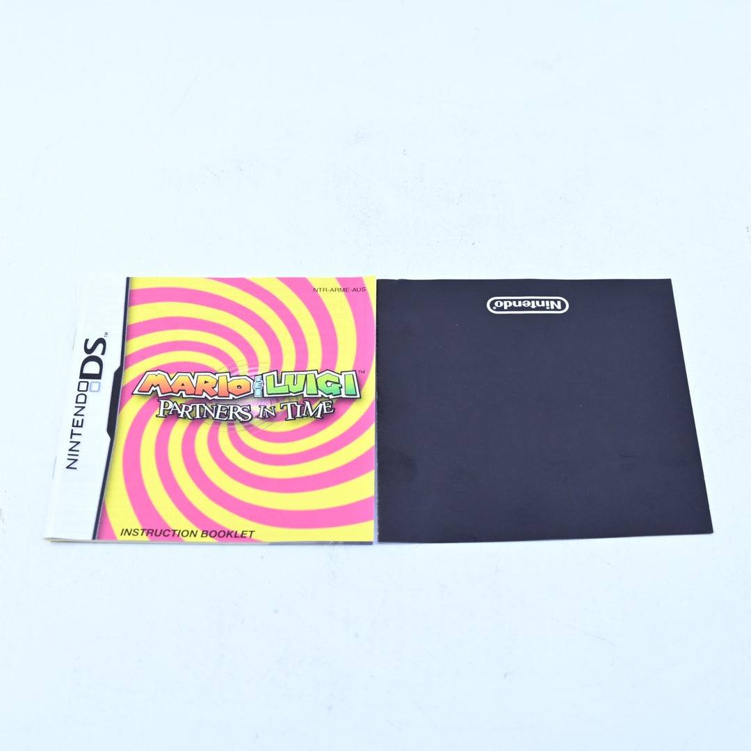 Mario &amp; Luigi: Partners in Time - Nintendo DS Game - PAL + Manual - FREE POST!
