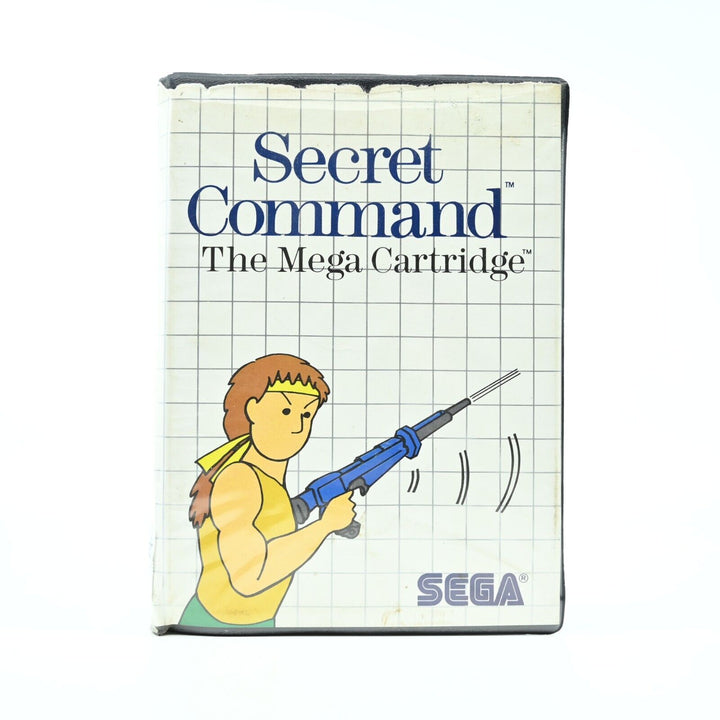 Secret Command - Sega Master System Game - PAL - FREE POST!
