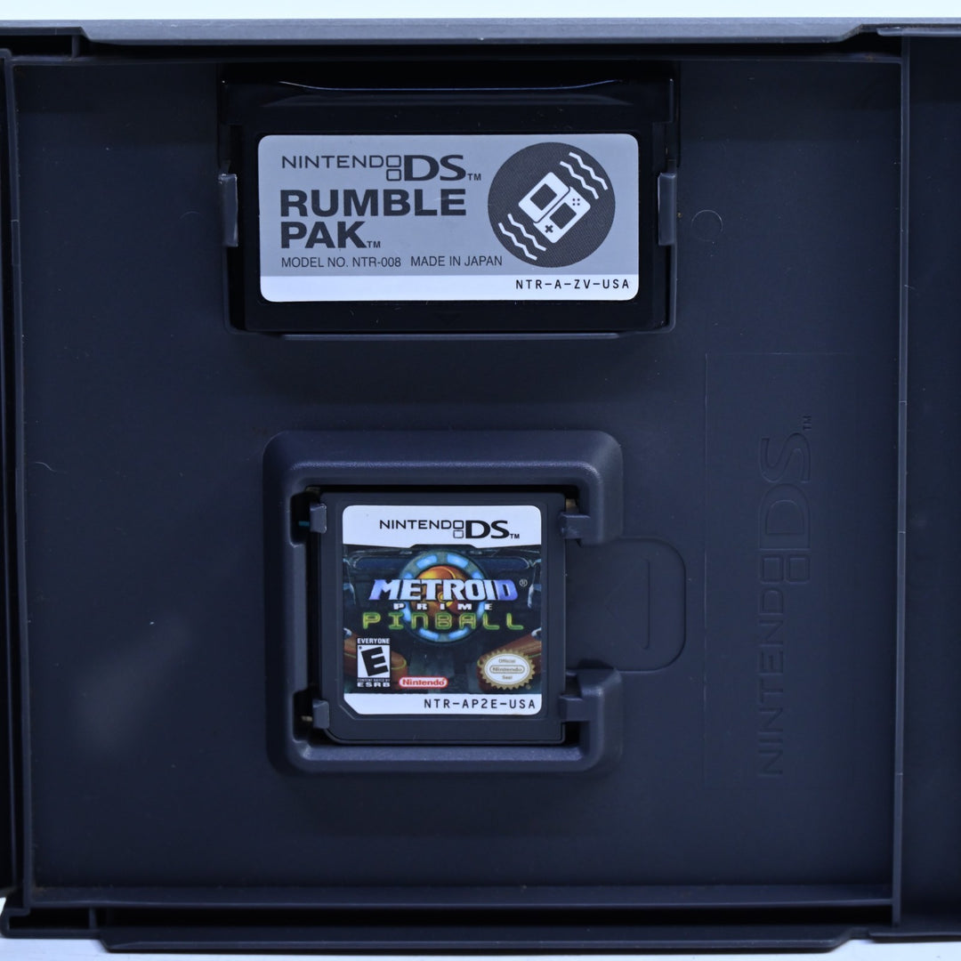 Metroid Prime Pinball - Nintendo DS Game - PAL + Manual + Rumble Pak