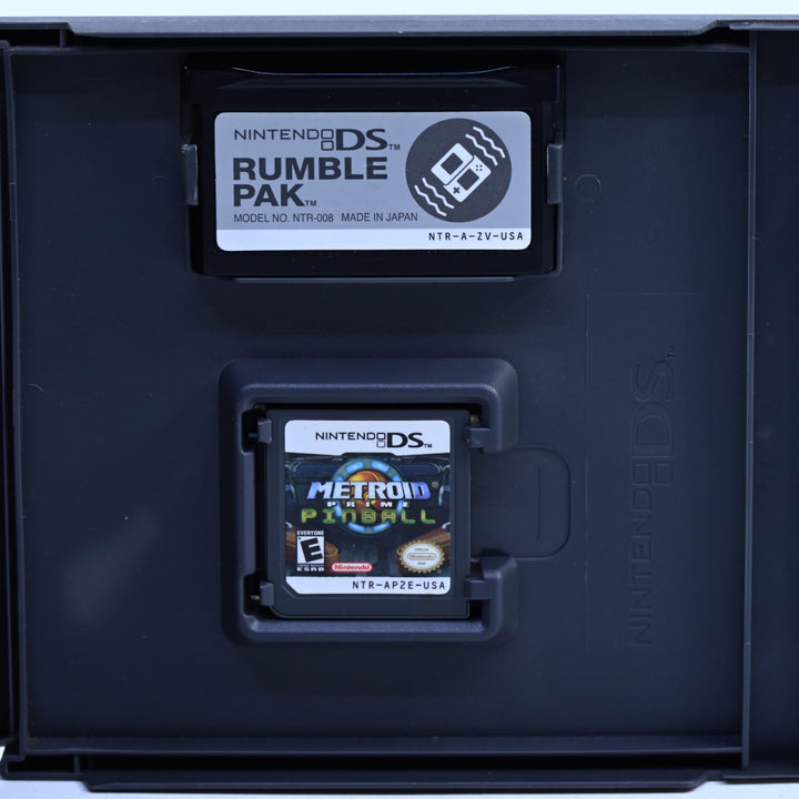 Metroid Prime Pinball - Nintendo DS Game - PAL + Manual + Rumble Pak
