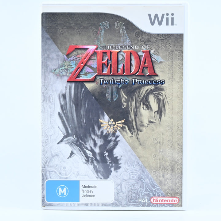 The Legend of Zelda: Twilight Princess - Nintendo Wii Game + Manual - PAL