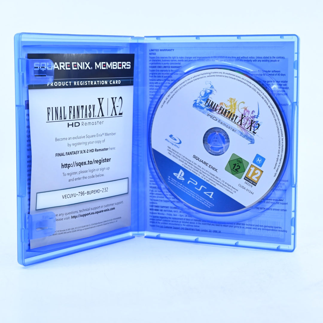 Final Fantasy X / X-2 HD Remaster - Sony Playstation 4 / PS4 Game - MINT DISC!