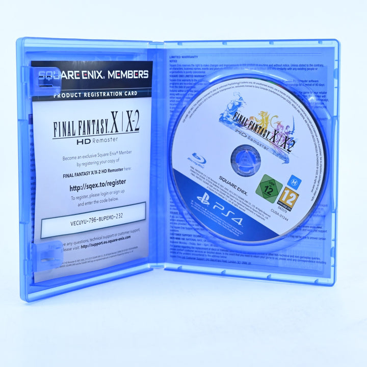 Final Fantasy X / X-2 HD Remaster - Sony Playstation 4 / PS4 Game - MINT DISC!