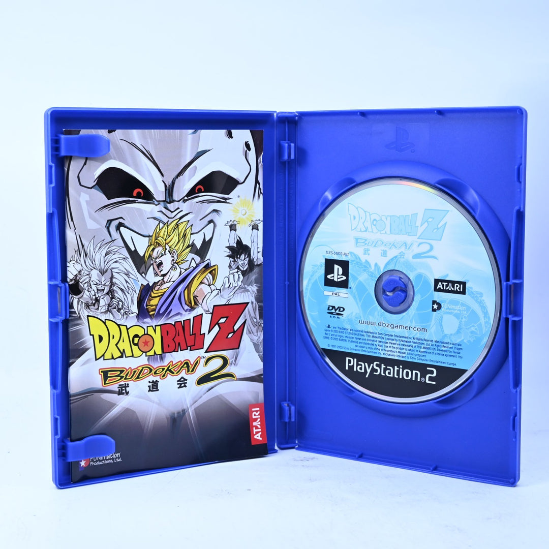 Dragon Ball Z Budokai 2 - Sony Playstation 2 / PS2 Game + Manual - PAL