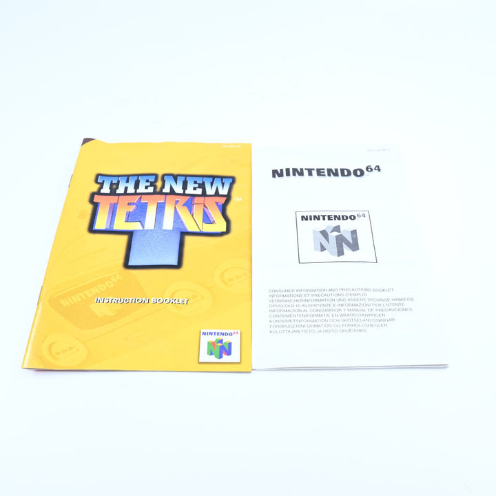 The New Tetris - N64 / Nintendo 64 Boxed Game - PAL - FREE POST!