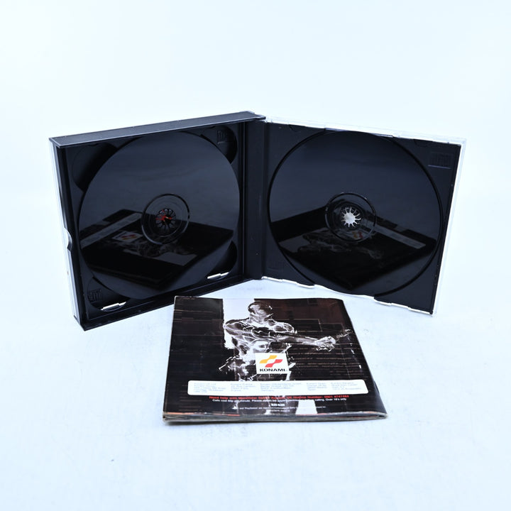 Metal Gear Solid - Sony Playstation 1 / PS1 Game + Manual - PAL - MINT DISC!