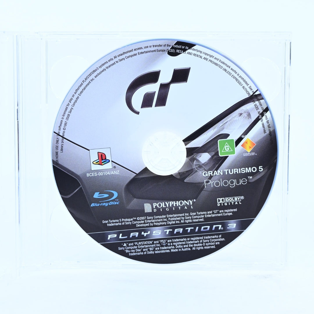 Gran Turismo 5 Prologue - Sony Playstation 3 / PS3 Game - Disc Only - MINT DISC!