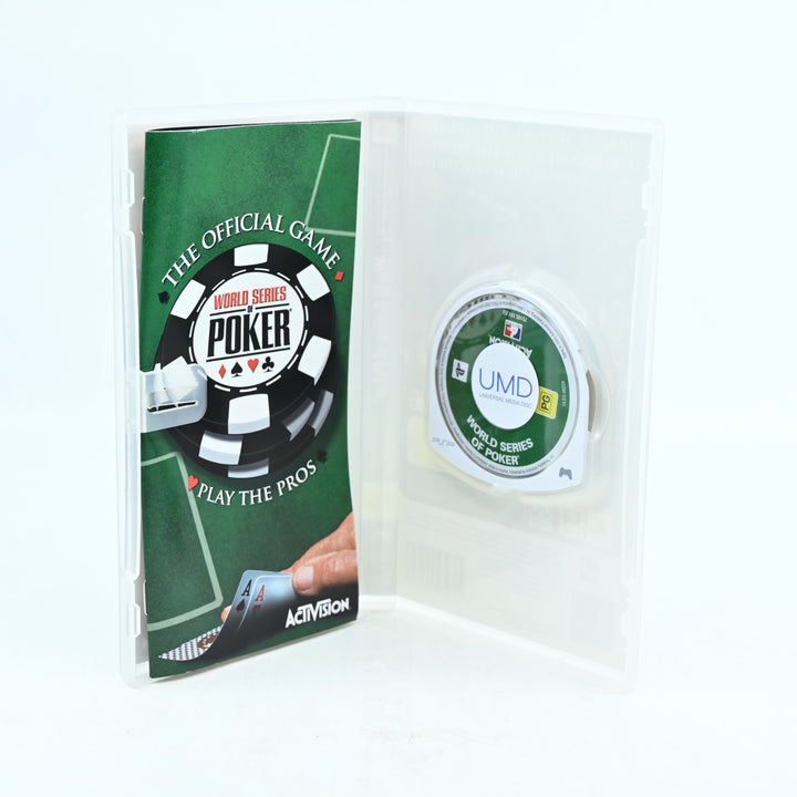 World Series of Poker - Sony PSP Game + Manual - FREE POST!