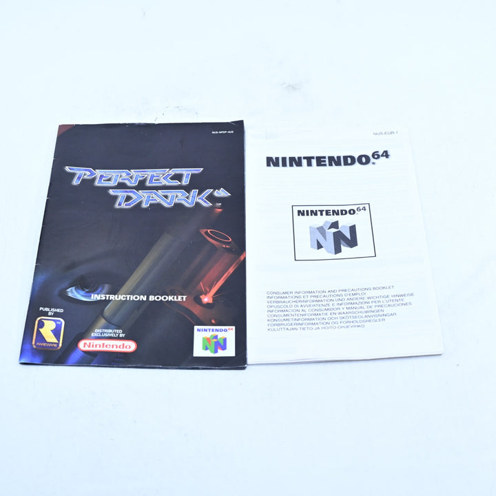 Perfect Dark - N64 / Nintendo 64 Boxed Game - PAL - FREE POST!