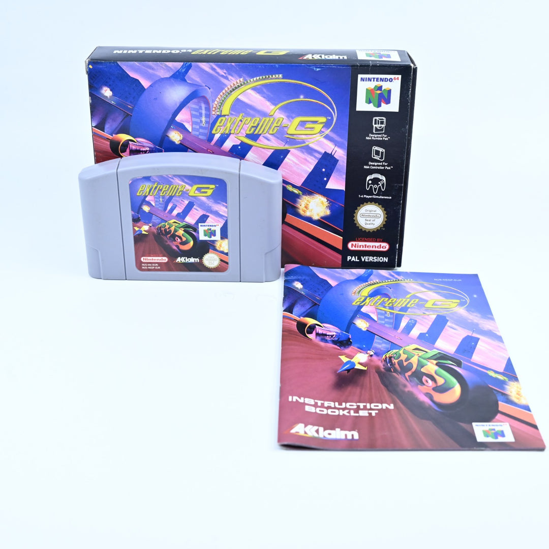 Extreme-G - N64 / Nintendo 64 Boxed Game - PAL - FREE POST!