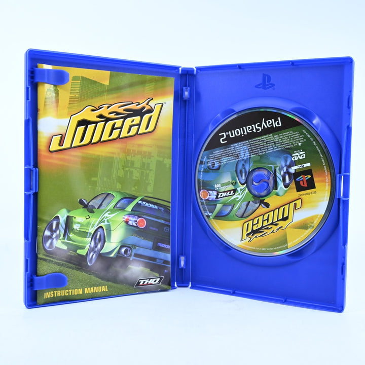 Juiced - Sony Playstation 2 / PS2 Game + Manual - PAL - MINT DISC!