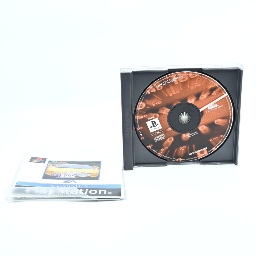 Need for Speed III 3 Hot Pursuit - Sony Playstation 1 / PS1 Game - MINT DISC!