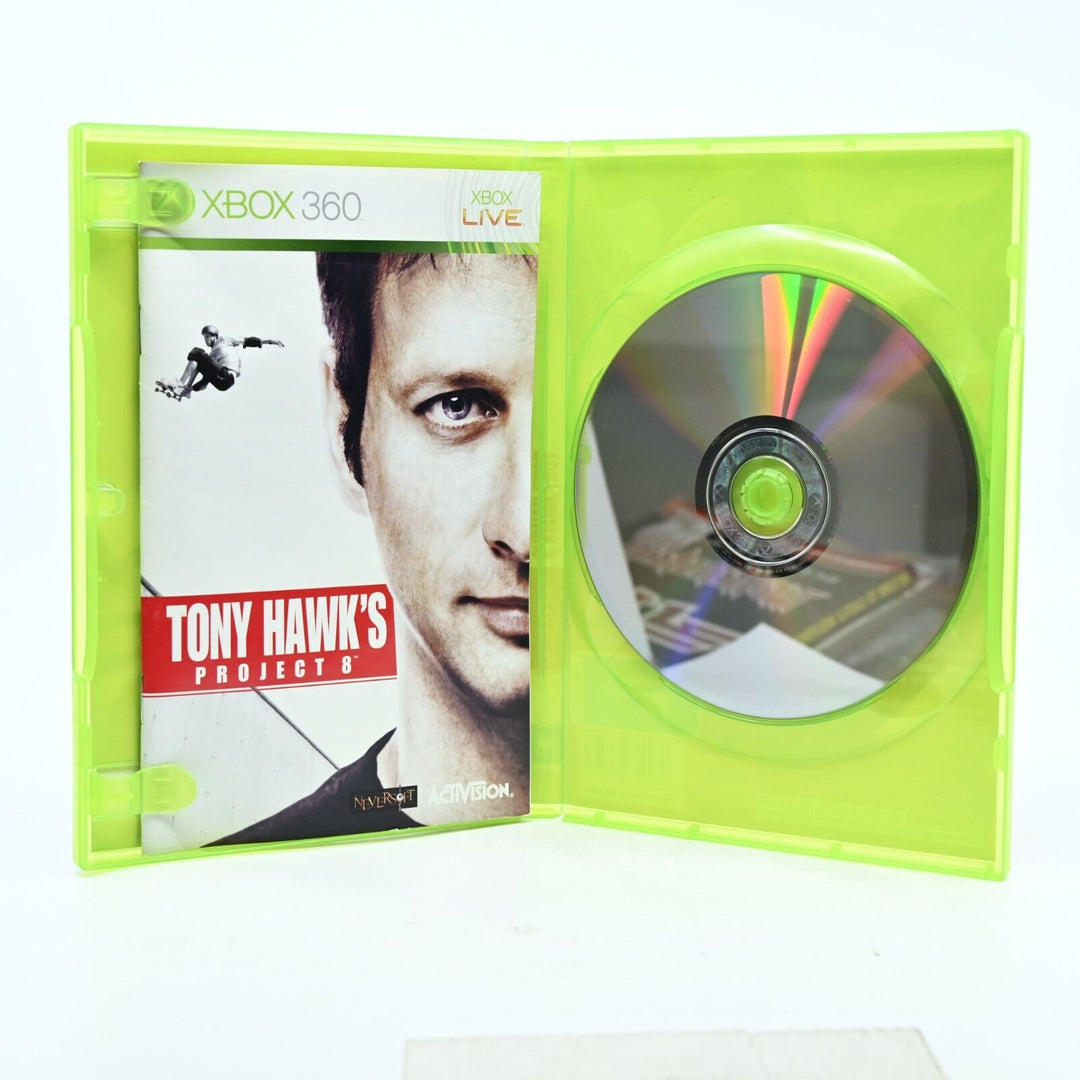 Tony Hawk's Project 8 - Xbox 360 Game + Manual - PAL - MINT DISC!