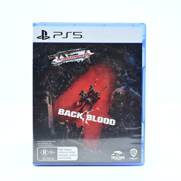 SEALED! - Back 4 Blood - Sony Playstation 5 / PS5 Game - FREE POST!