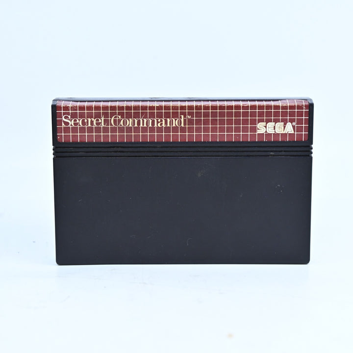 Secret Command - Sega Master System Game - No Manual - PAL - FREE POST!
