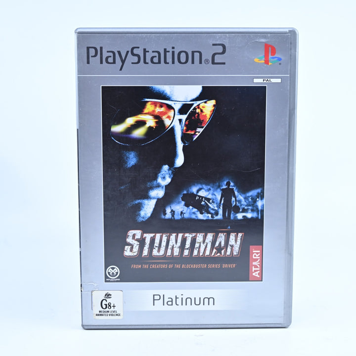 Stuntman - Sony Playstation 2 / PS2 Game + Manual - PAL - MINT DISC!