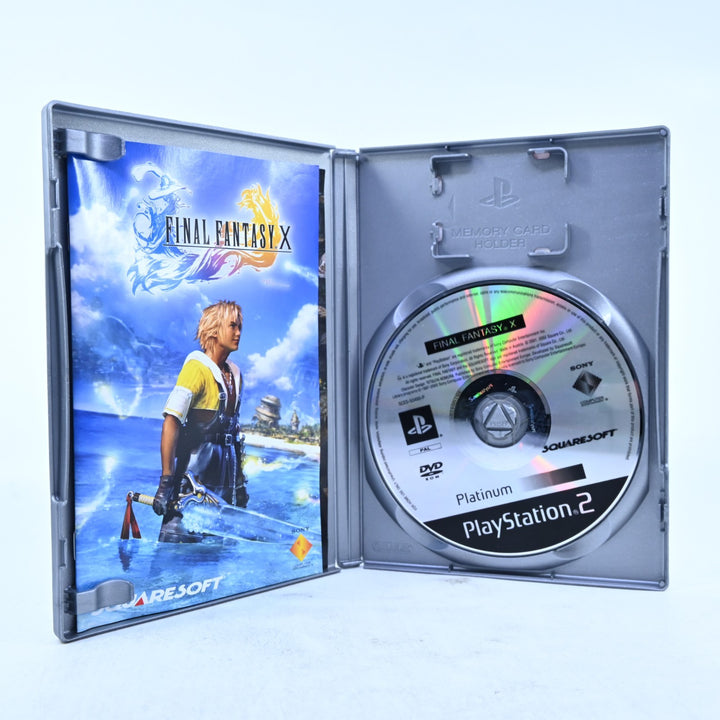 Final Fantasy X - Sony Playstation 2 / PS2 Game + Manual - PAL - MINT DISC!