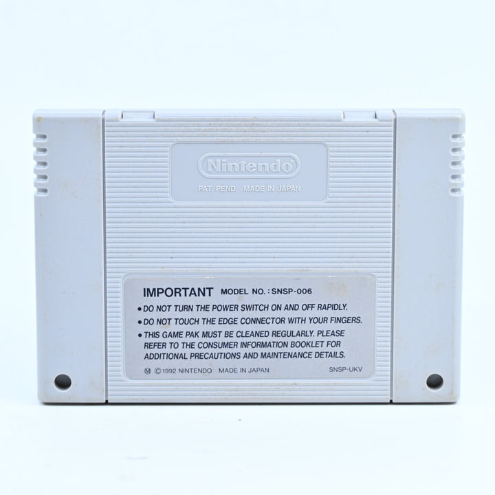 Nigel Mansell's World Championship Racing - Super Nintendo / SNES Game - PAL