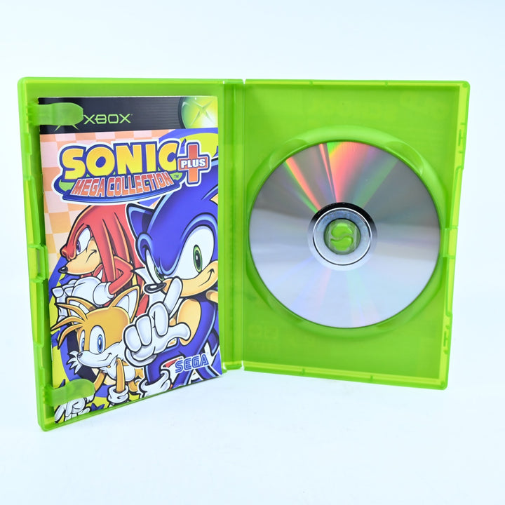 Sonic Mega Collection Plus - Original Xbox Game + Manual - PAL - MINT DISC!