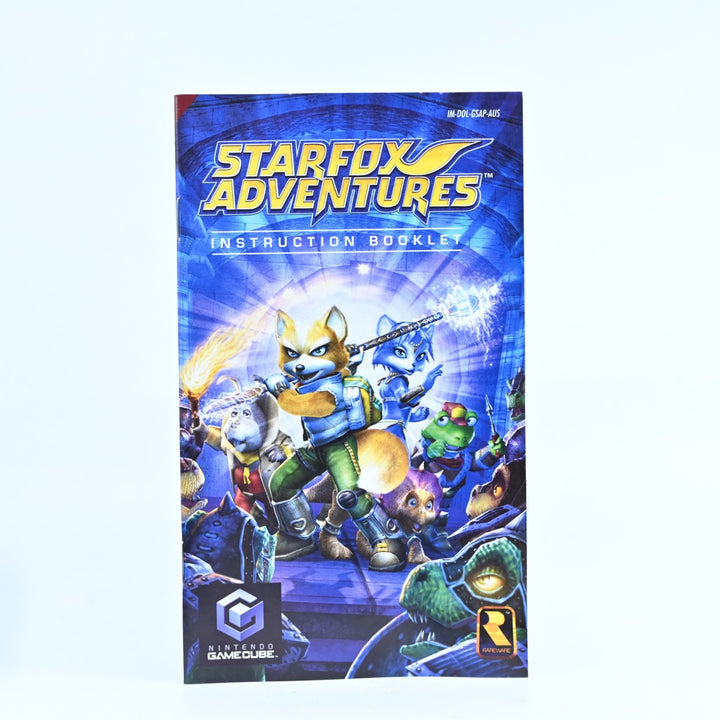 Starfox Adventures - Nintendo Gamecube Game + Manual - PAL - FREE POST!