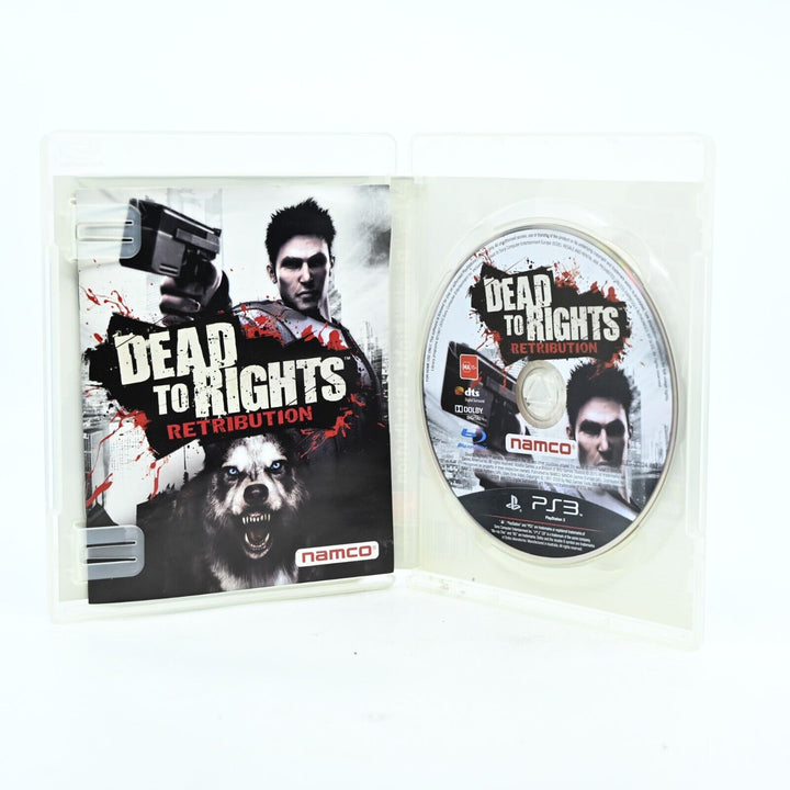 Dead To Rights Retribution - Sony Playstation 3 / PS3 Game + Manual - FREE POST!