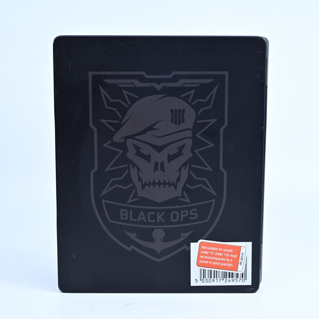 Call of Duty Black Ops IIII 4 - Steelbook - Sony Playstation 4 / PS4 Game!