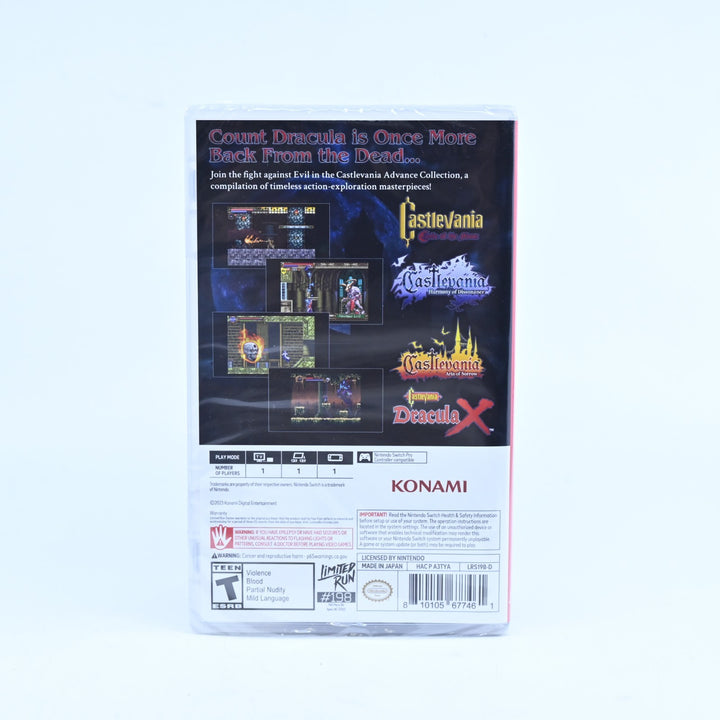 SEALED Game + Soundtrack Castlevania: Advance Collection - Nintendo Switch Game
