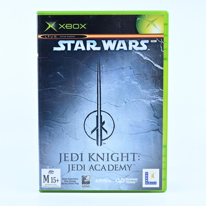 Star Wars Jedi Knight: Jedi Academy - Original Xbox Game + Manual - PAL