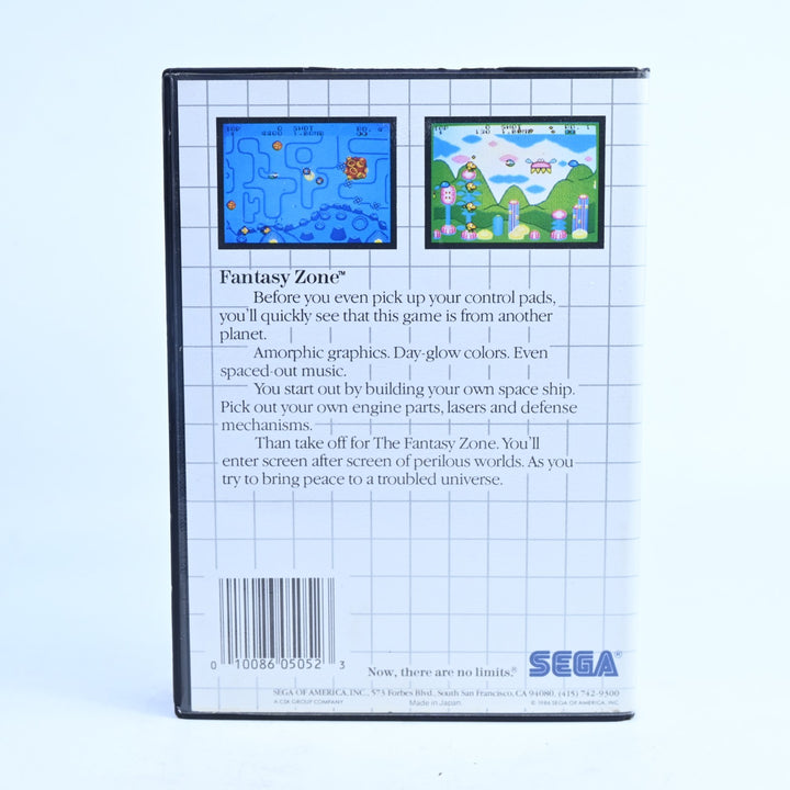 Fantasy Zone - Sega Master System Game + Manual - PAL - FREE POST!