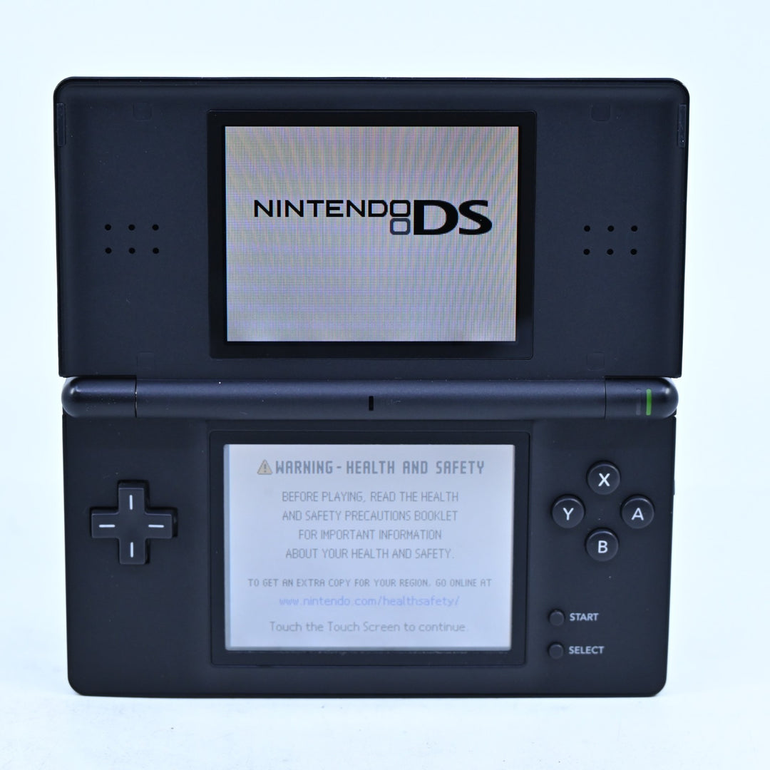 Jet Black - Nintendo DS Lite Boxed Console - USG-001(JPN) - NTSC-J - FREE POST!