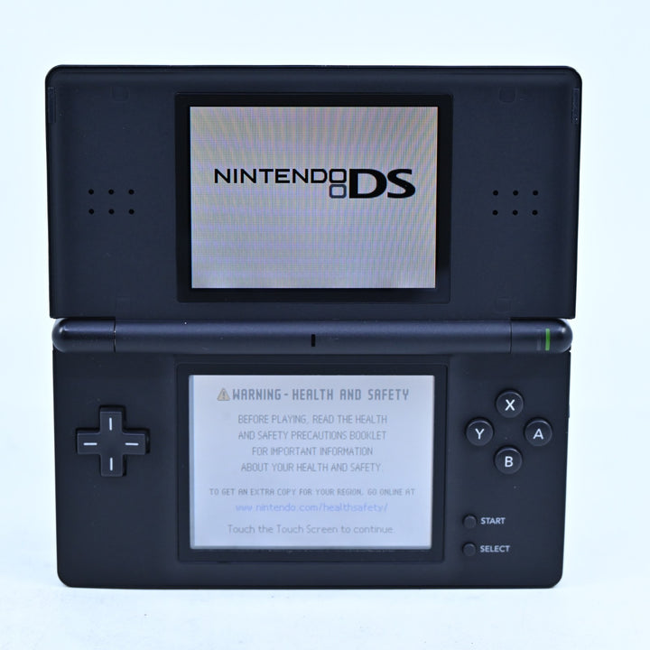 Jet Black - Nintendo DS Lite Boxed Console - USG-001(JPN) - NTSC-J - FREE POST!