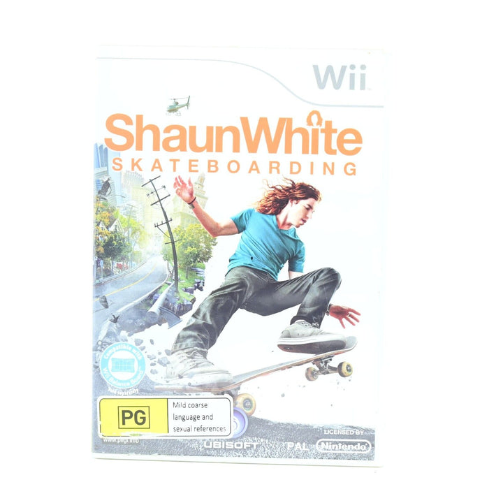 Shaun White Skateboarding - Nintendo Wii Game + Manual - PAL - MINT DISC!