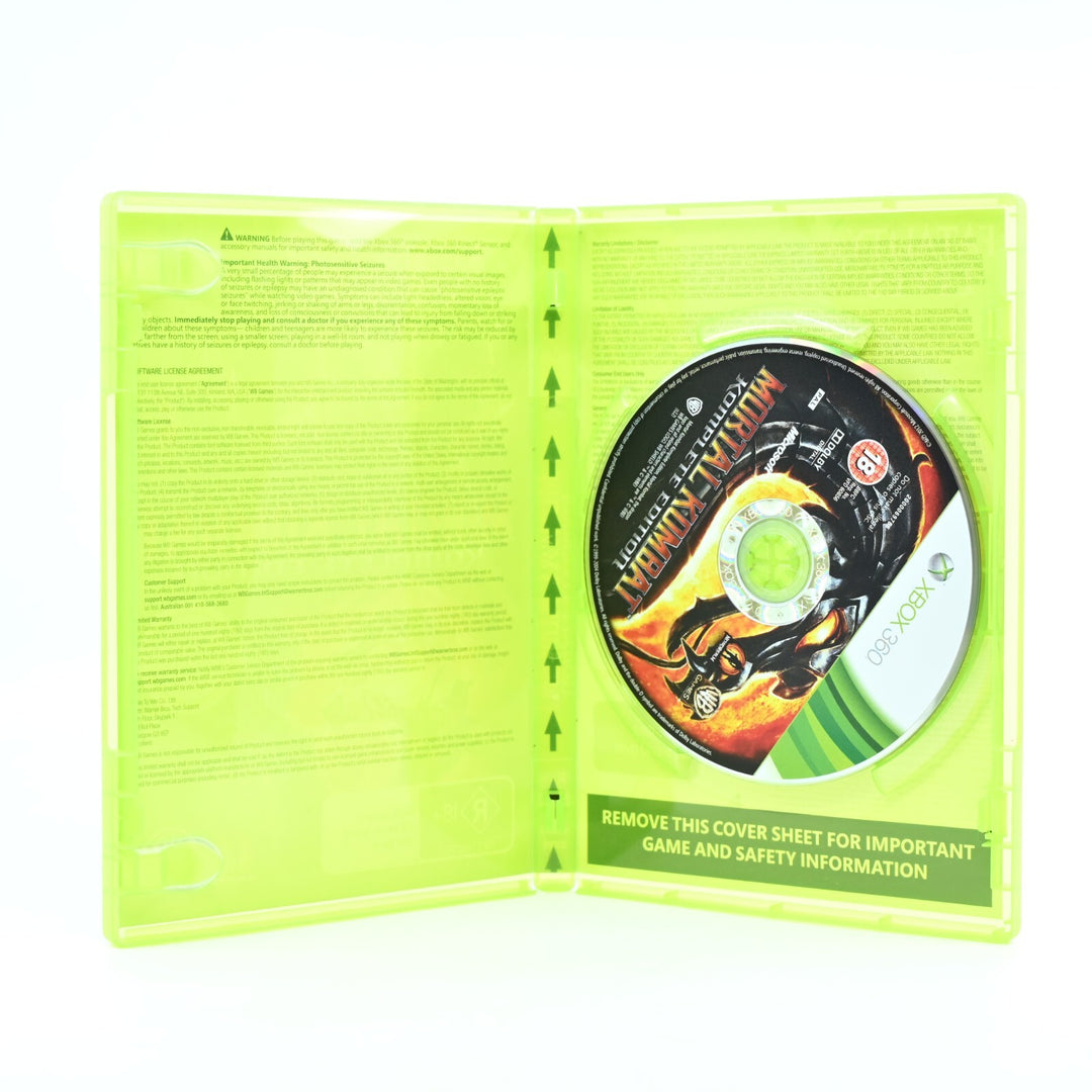Mortal Kombat Komplete Edition - Xbox 360 Game + No Manual - PAL - MINT DISC!