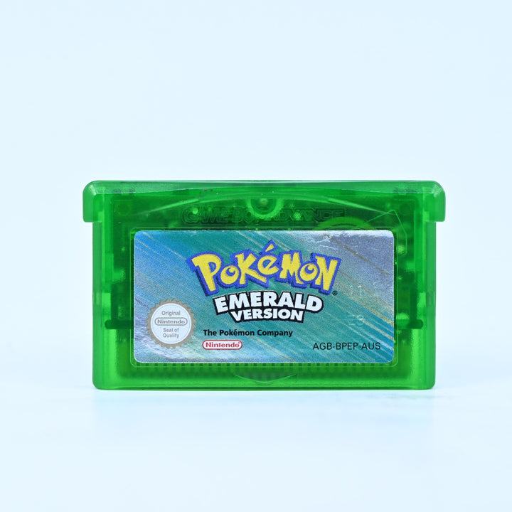 Pokemon Emerald Version - GBA Game - PAL - NEW SAVE BATTERY!