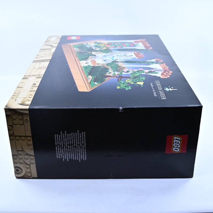 SEALED! LEGO 10359 Icons - Gardens of the World: Fountain Garden - Toy