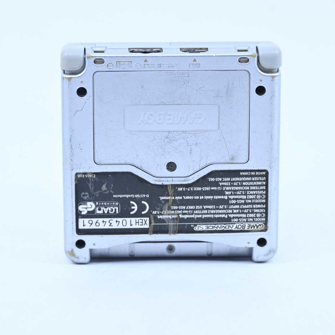 Silver - AGS-001 - Nintendo Gameboy Advance / GBA SP Console - PAL - FREE POST
