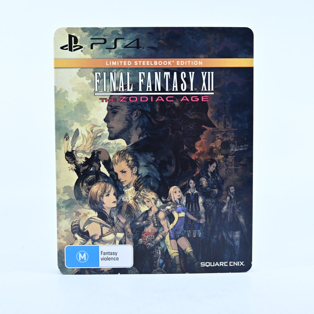 Final Fantasy XII: The Zodiac Age Steelbook Edition - Playstation 4 / PS4 Game