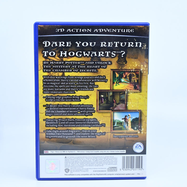 Harry Potter And The Chamber Of Secrets - Sony Playstation 2 / PS2 Game + Manual