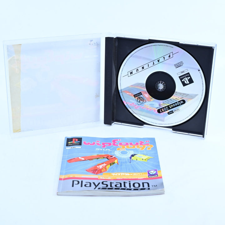 Wipeout 2097 - Sony Playstation 1 / PS1 Game + Manual - PAL