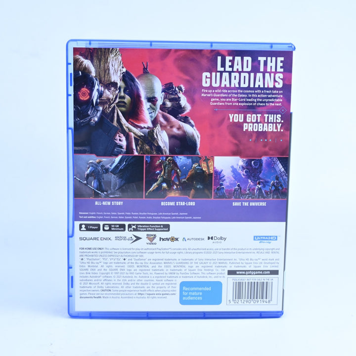 Guardians of the Galaxy - Sony Playstation 5 / PS5 Game - MINT DISC!