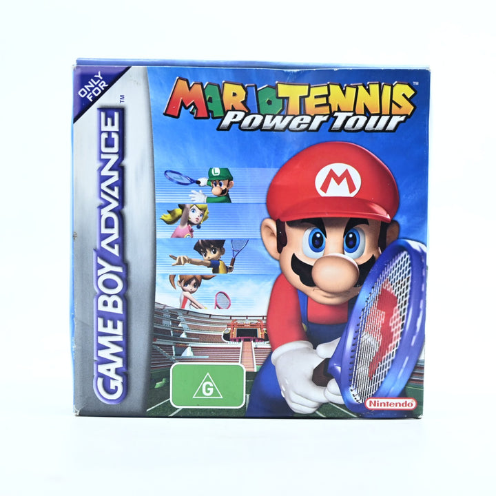 Mario Tennis Power Tour - Nintendo Gameboy Advance / GBA Boxed Game - PAL