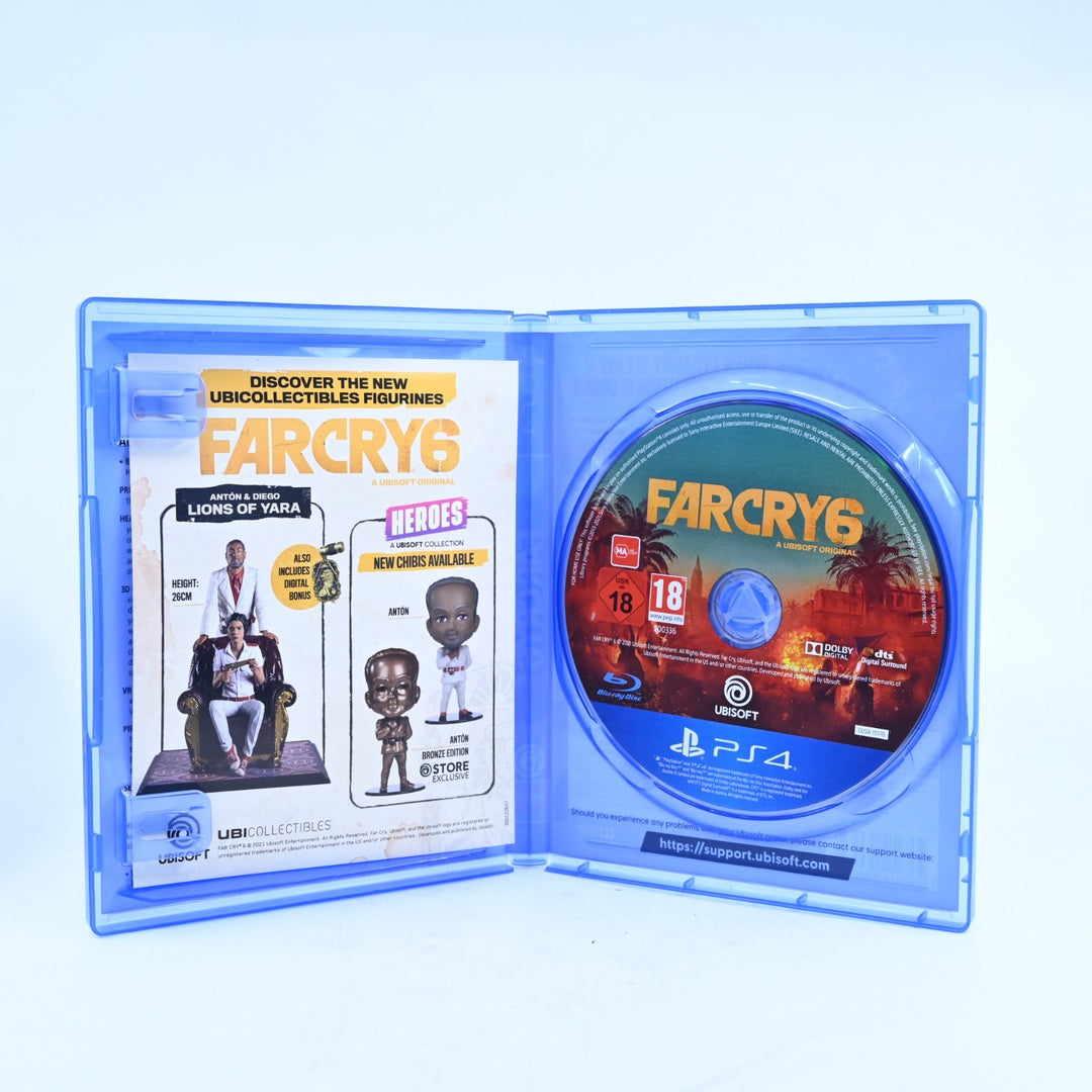 Far Cry 6 - Sony Playstation 4 / PS4 Game - MINT DISC!